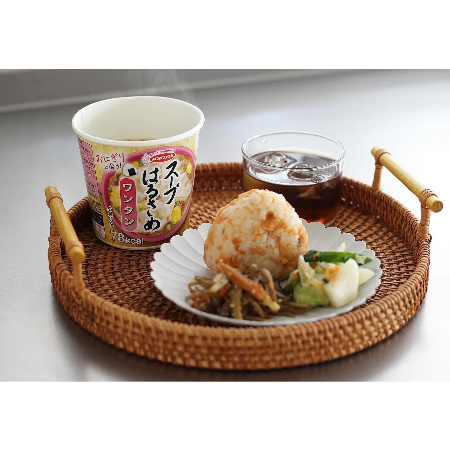 Acecook Harusame Glass Noodles & Wonton Dumpling Soup 22g (Pack of 6) - Image 2