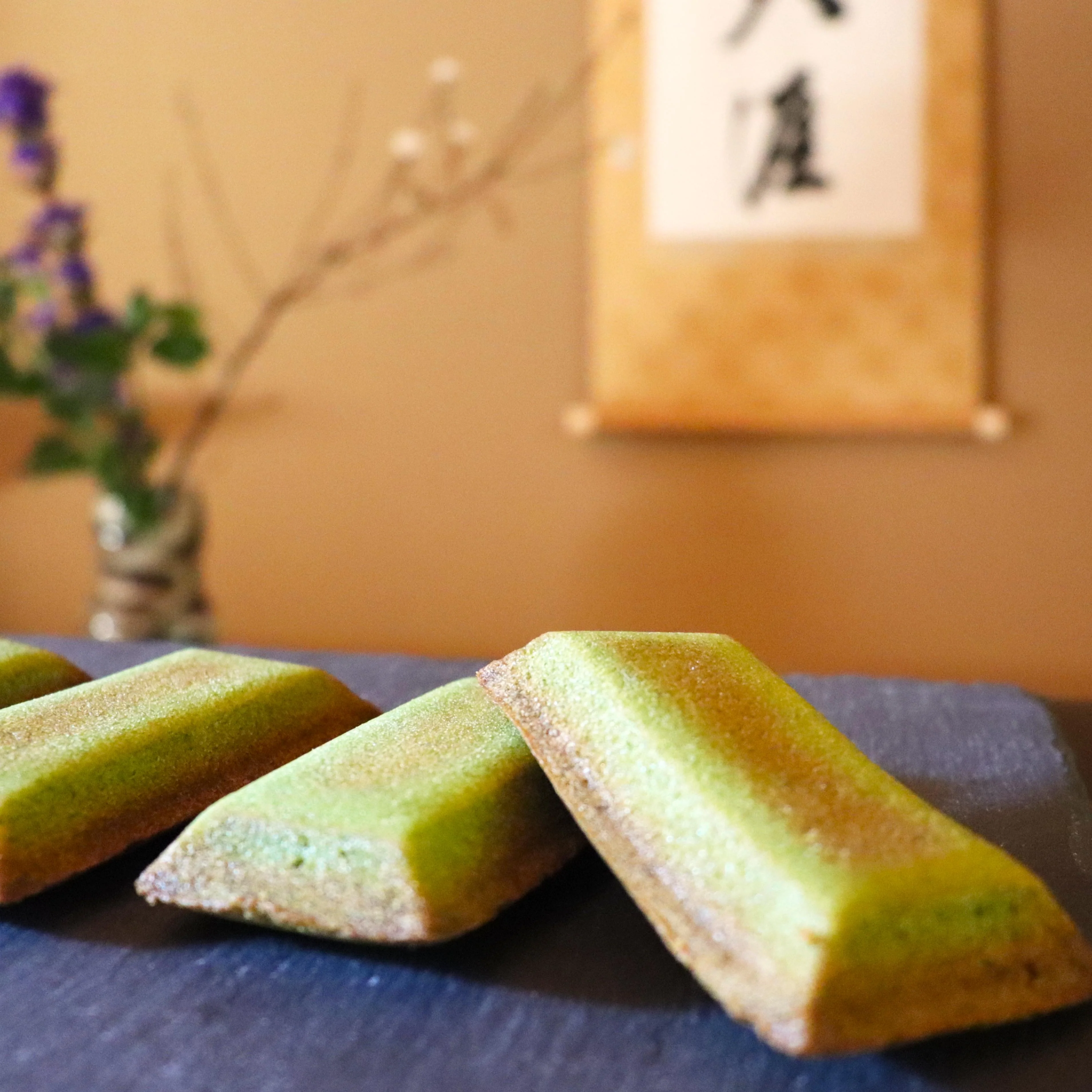 Kinosaki Sweets Gluten-Free Matcha Financier Cakes 5 Pieces - Image 5